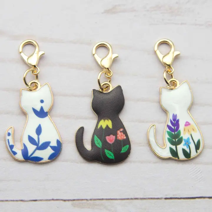 Floral Cat Progress Keepers