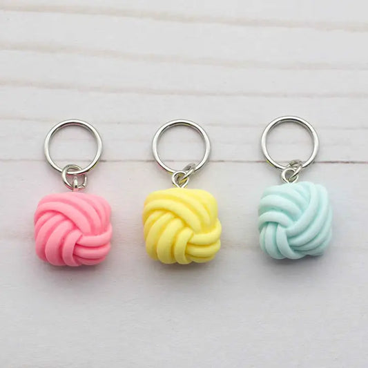 Square Knots Stitch Markers
