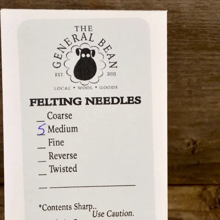 General Bean Felting Needles