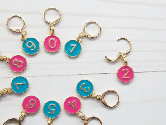 Numbered Stitch Markers