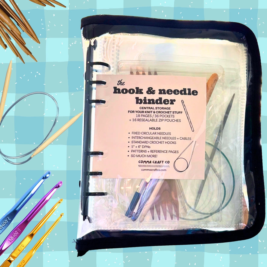 Hook and Needle Binder