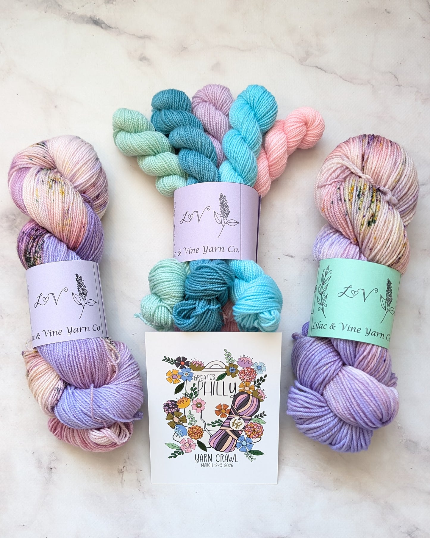 Philly Yarn Crawl 2026 LE Yarn