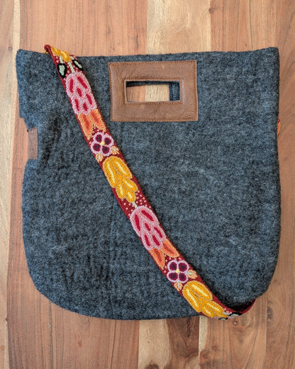 Felt Crossbody Totes