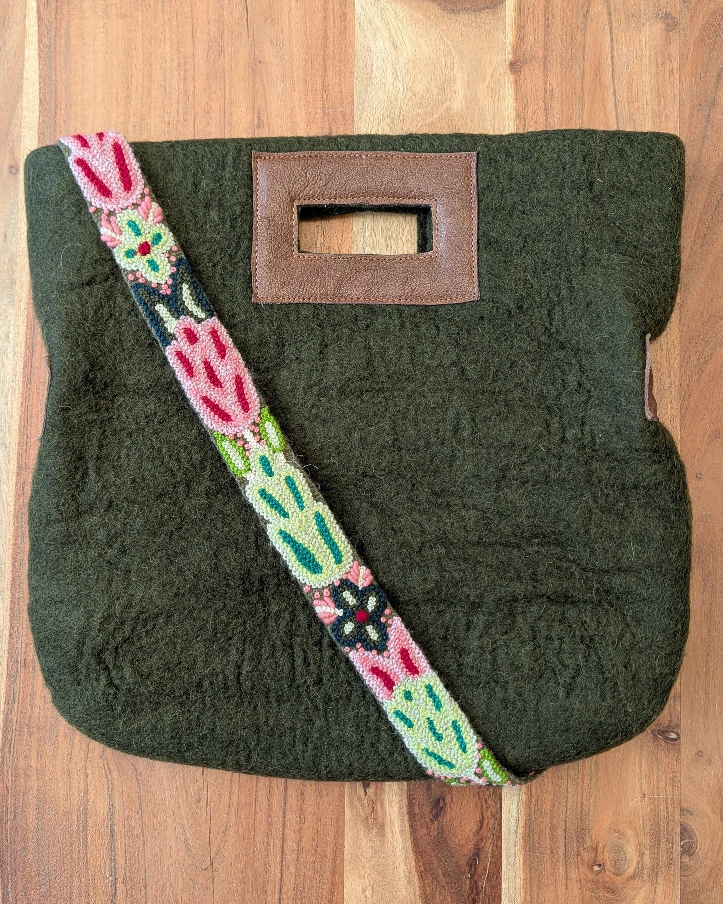 Felt Crossbody Totes