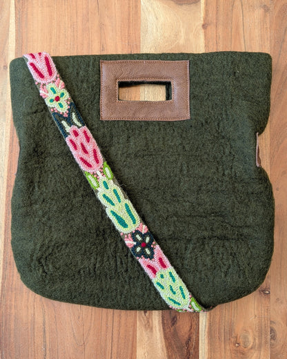 Felt Crossbody Totes