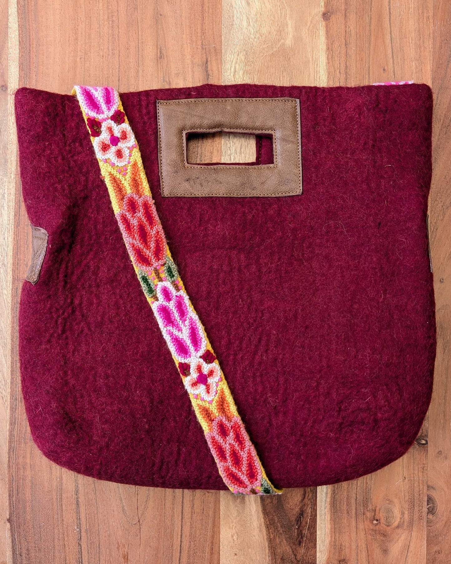 Felt Crossbody Totes