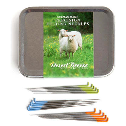 Felting Needles Set with Tin