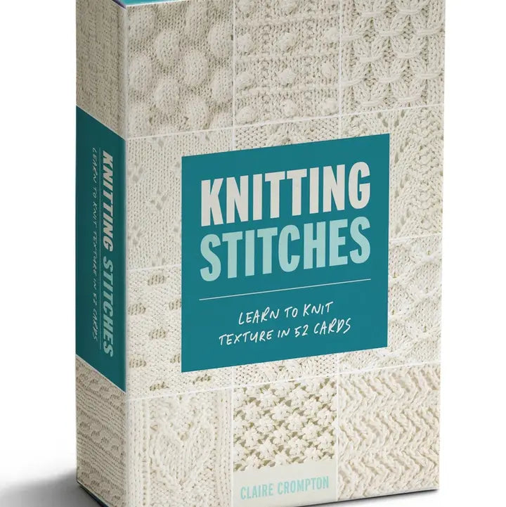 Knitting Stitches Card Deck