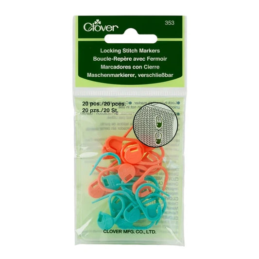 Clover Locking Stitch Markers 353