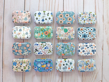 Floral Storage Tin