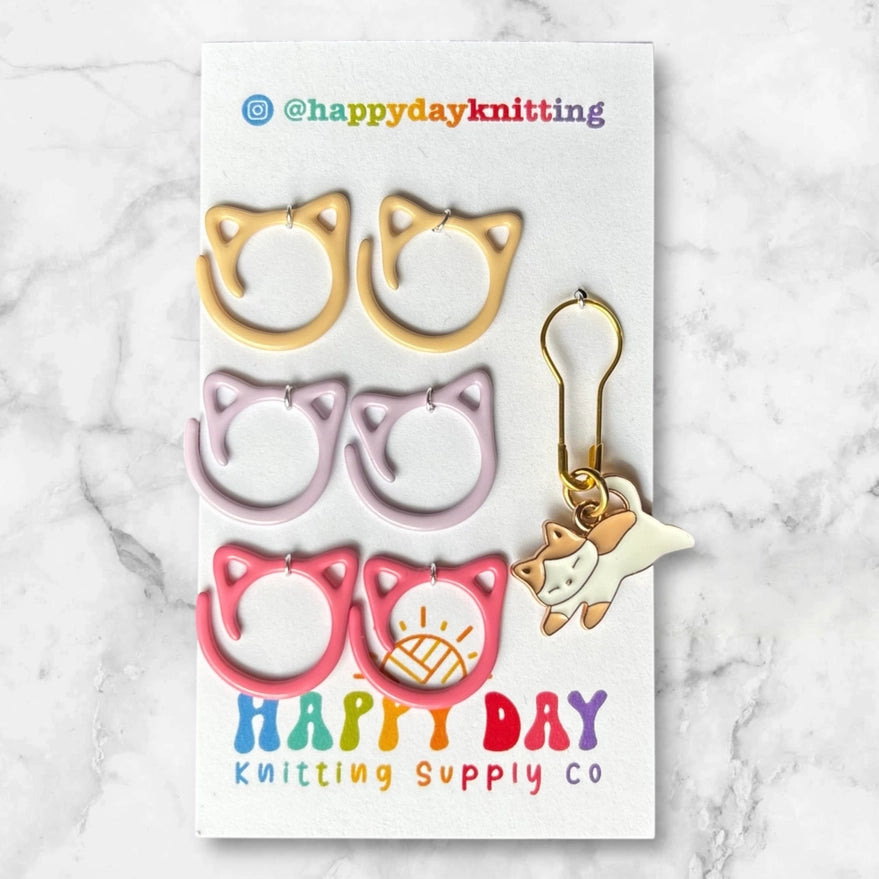 Cat Stitch Marker Packs