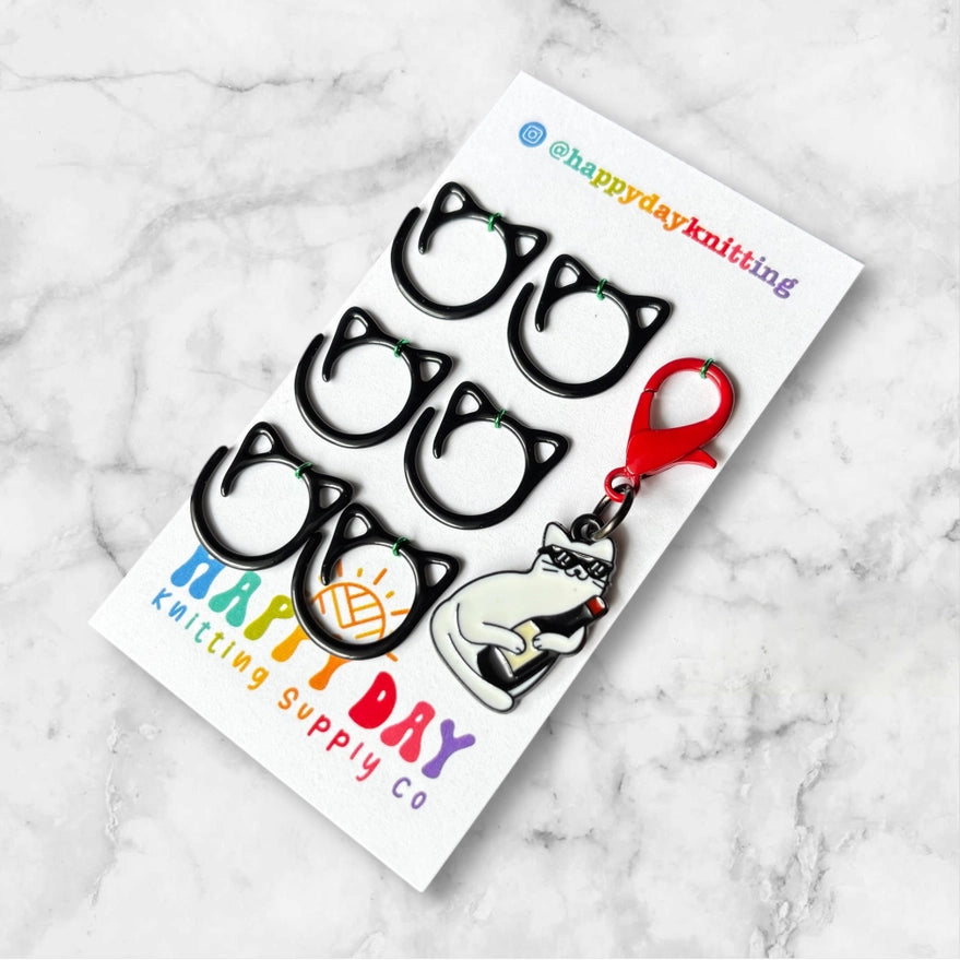 Cat Stitch Marker Packs