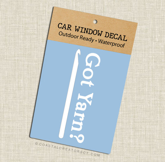 Crochet Car Decals