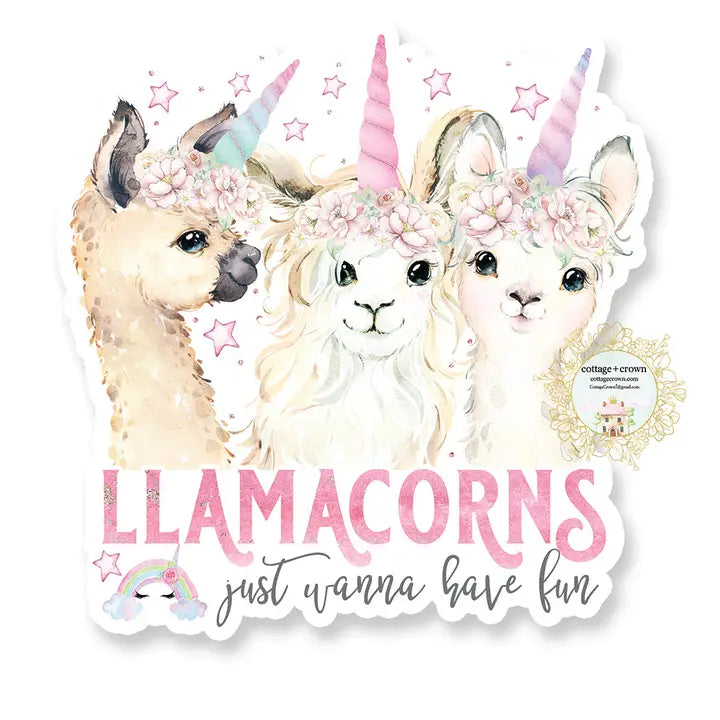 Cottage + Crown Stickers