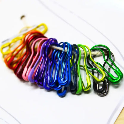 Color Splash Bulb Stitch Markers
