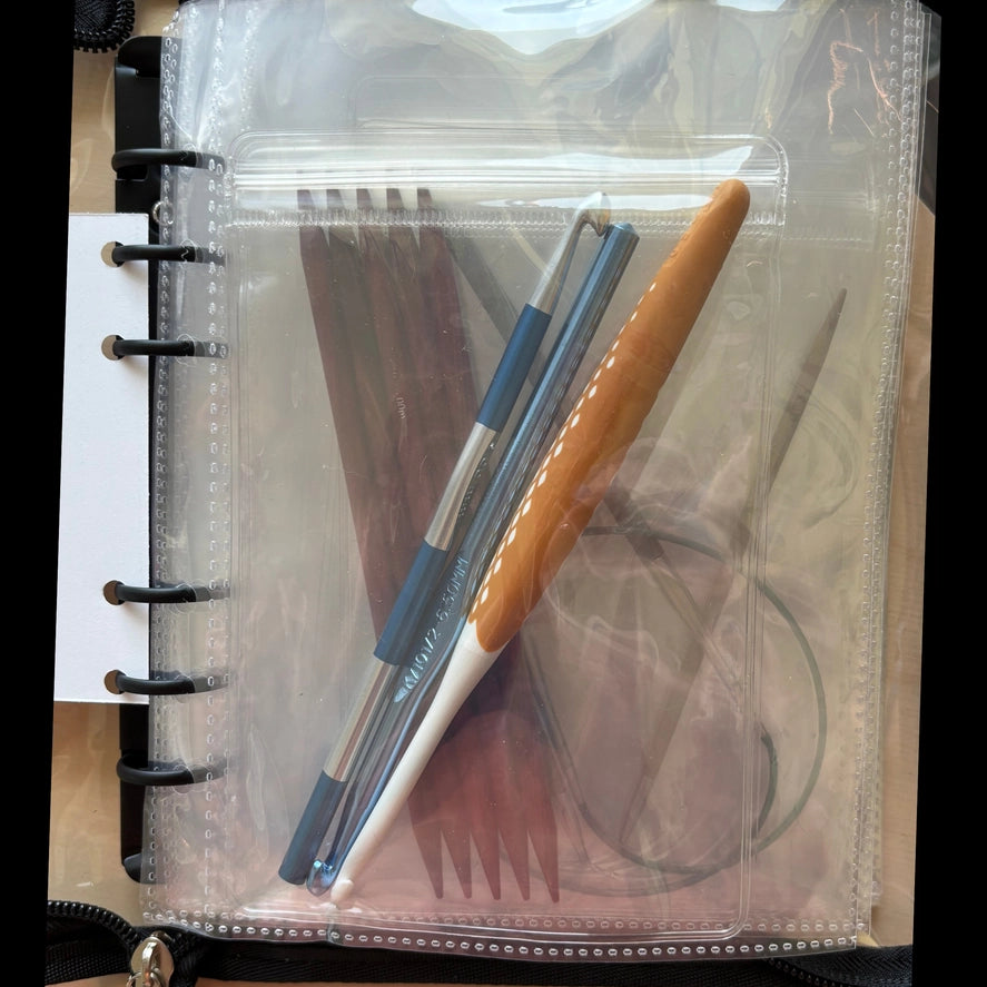 Hook and Needle Binder