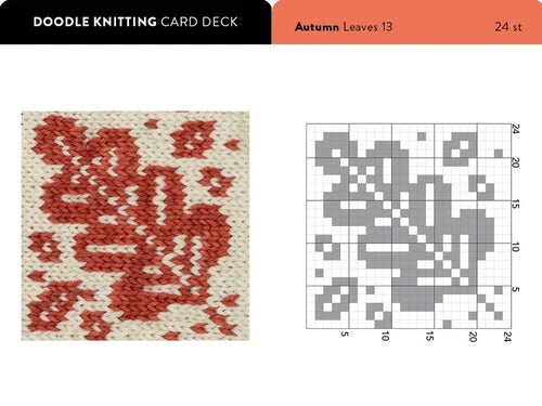 Doodle Knitting Card Deck: 200 Mix and Match Motifs