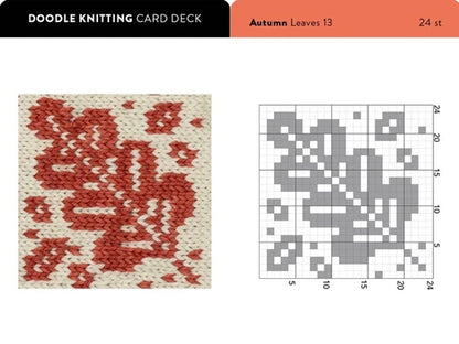 Doodle Knitting Card Deck: 200 Mix and Match Motifs