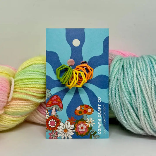 Hexagon Stitch Markers