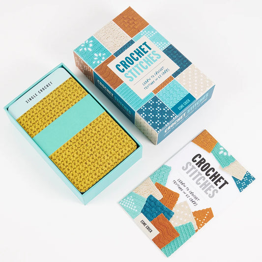 Crochet Stitches Card Deck
