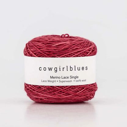 Cowgirl Blues Merino Lace Solids
