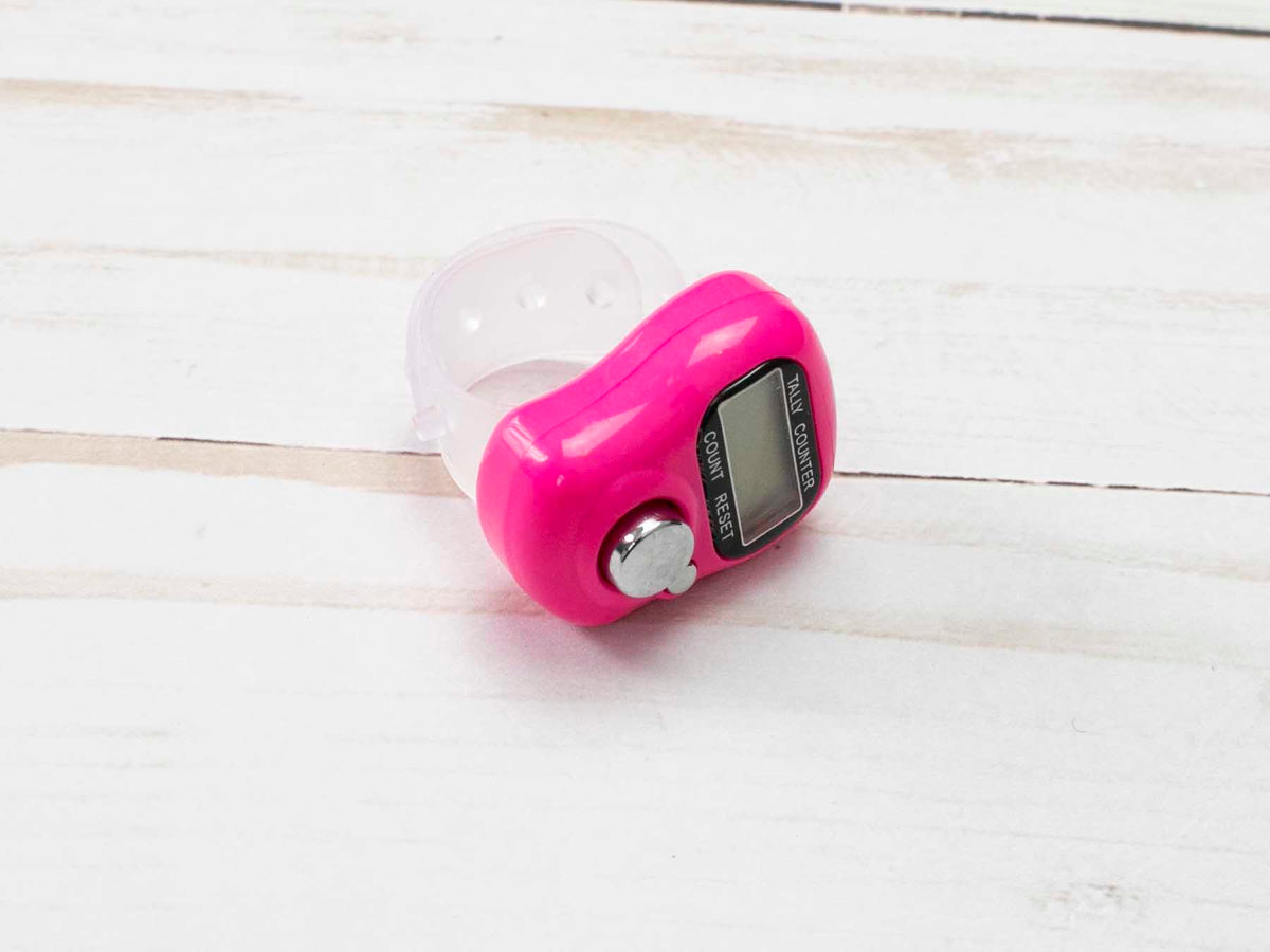 Row Counter Button Digital Row Counters – Purls of Wisdom