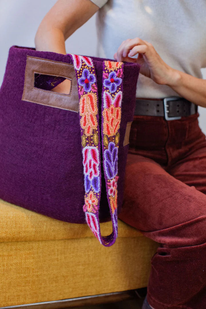 Felt Crossbody Totes