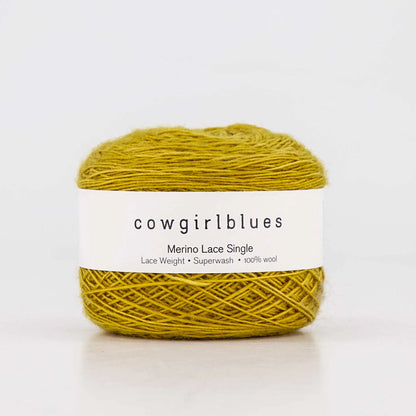 Cowgirl Blues Merino Lace Solids