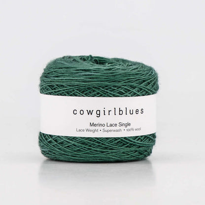 Cowgirl Blues Merino Lace Solids
