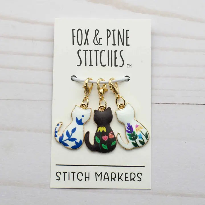 Floral Cat Progress Keepers