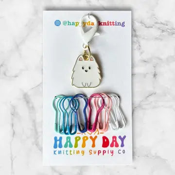 Stitch Marker with Bulb Pins