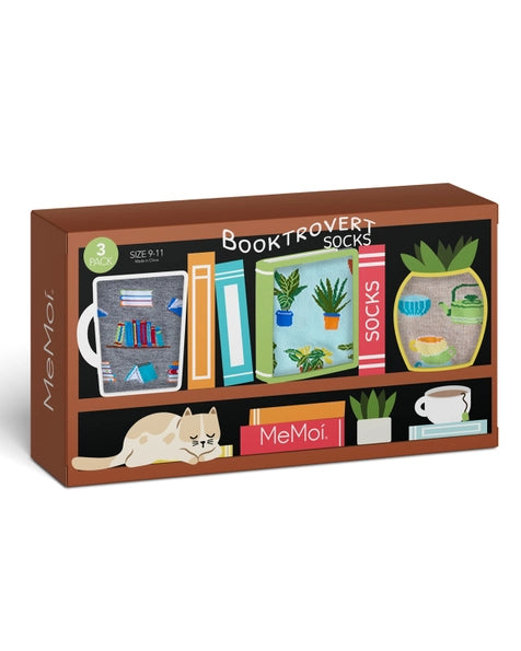 Booktrovert Sock Set