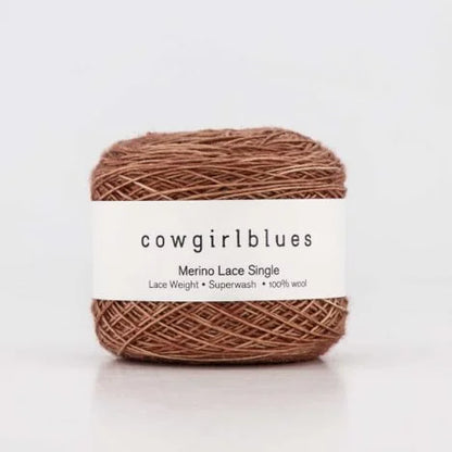 Cowgirl Blues Merino Lace Solids
