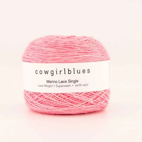 Cowgirl Blues Merino Lace Solids