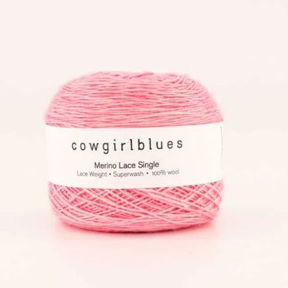 Cowgirl Blues Merino Lace Solids