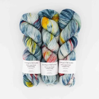 Cowgirl Blues Merino Lace Multi