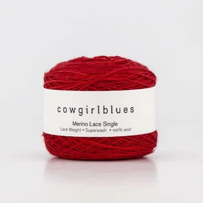 Cowgirl Blues Merino Lace Solids