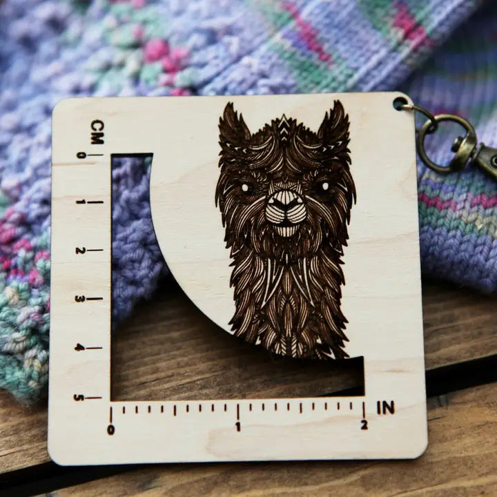 Knit/Crochet Gauge Ruler