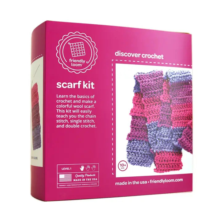 Discover Crochet: Scarf Kit
