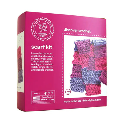 Discover Crochet: Scarf Kit