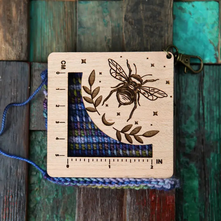 Knit/Crochet Gauge Ruler