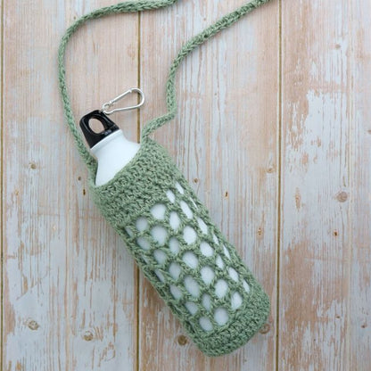 DIY Crochet Water Bottle Bag