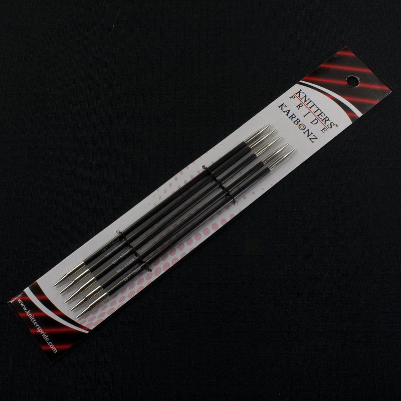 Knitter's Pride Agujas De Doble Punta Karbonz, 2.5 US, 8