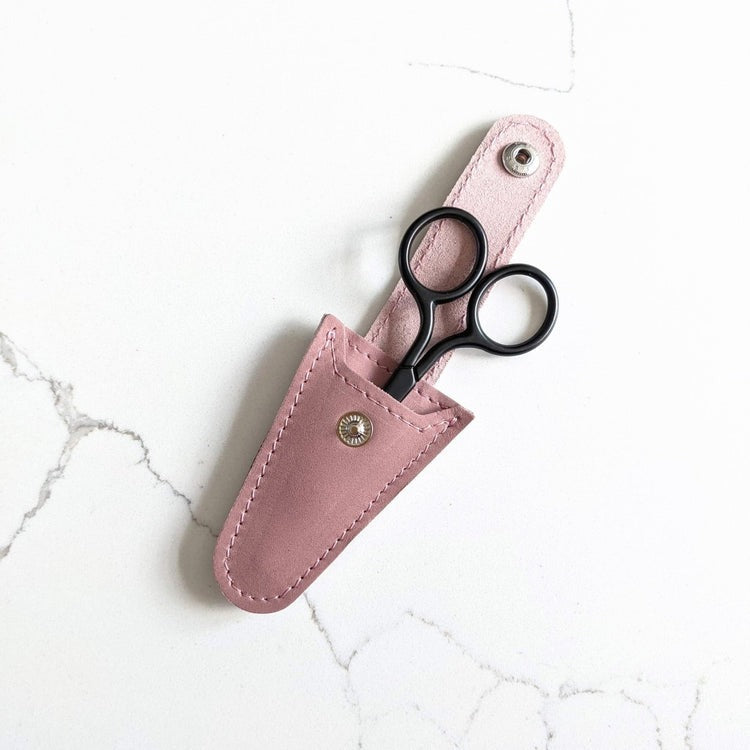 Sheathed Scissors Thread & Maple Leather Scissors Sheath – Purls of Wisdom