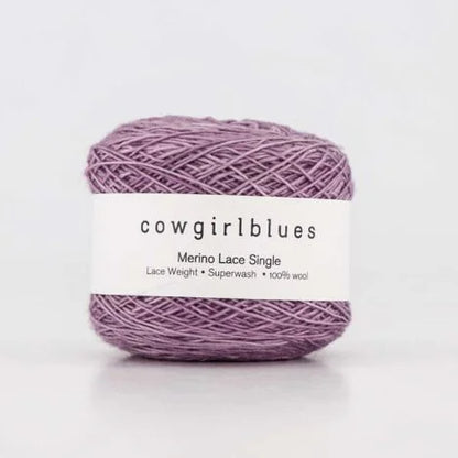 Cowgirl Blues Merino Lace Solids