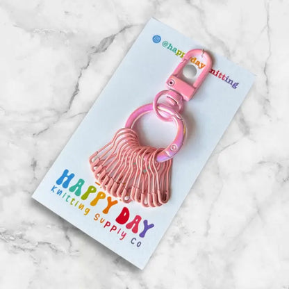 Stitch Marker Holder with Bulb Pins